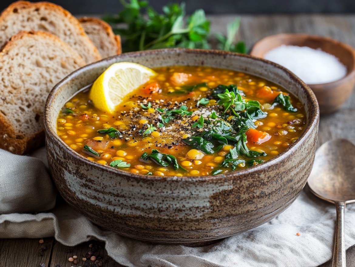 Aromatic Vegan Lentil Soup