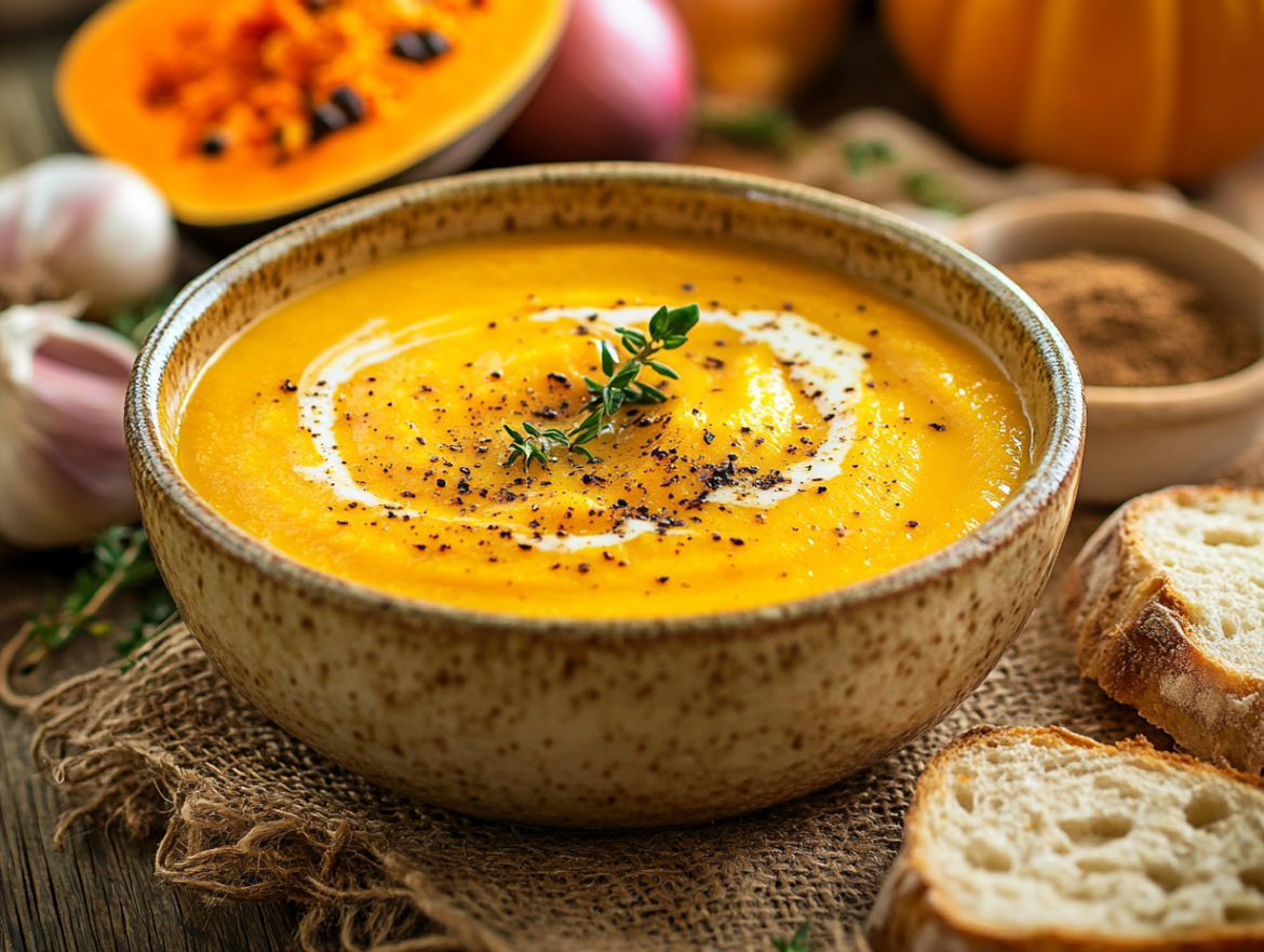 Creamy Vegan Butternut Squash Soup