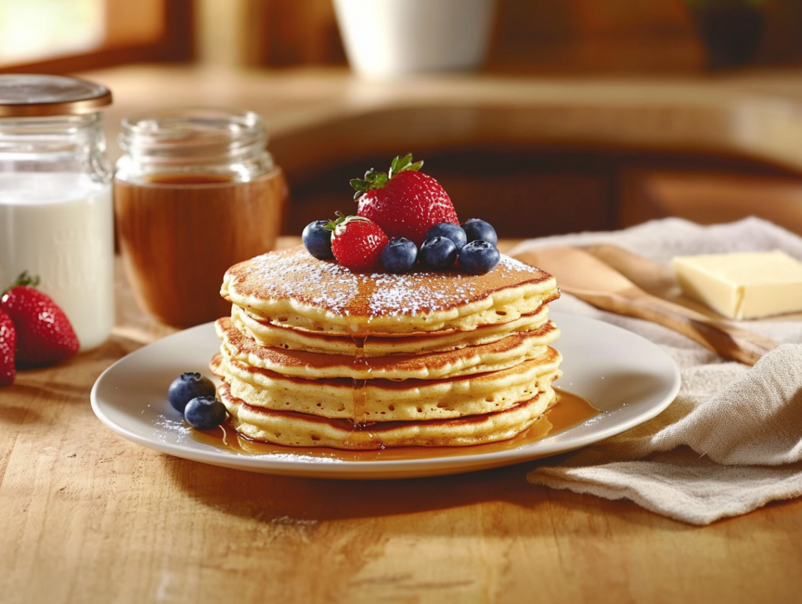 Heavenly Vegan Pancakes