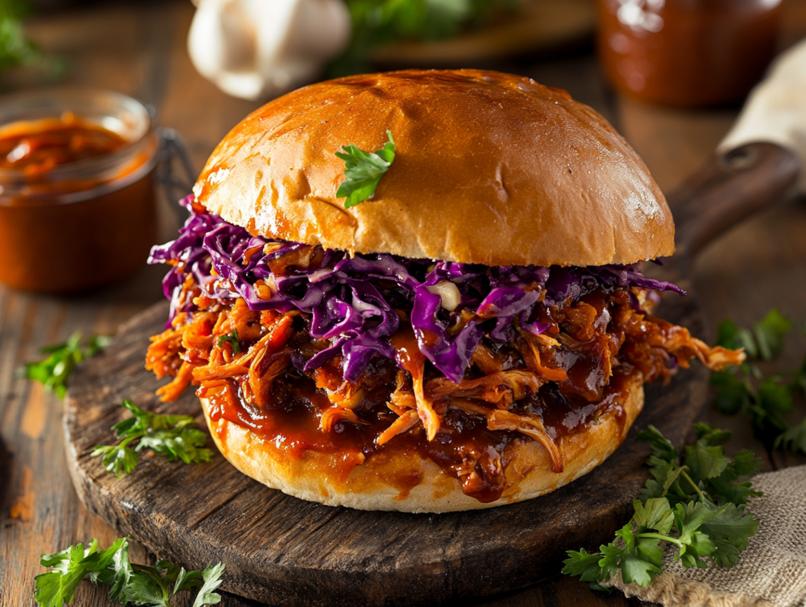 Jackfruit BBQ Sandwich