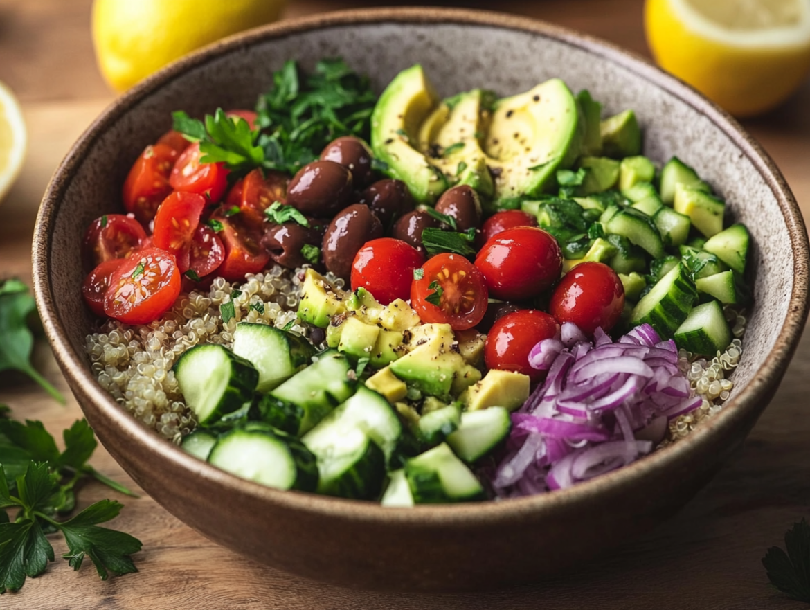 Mediterranean Grain Bowl