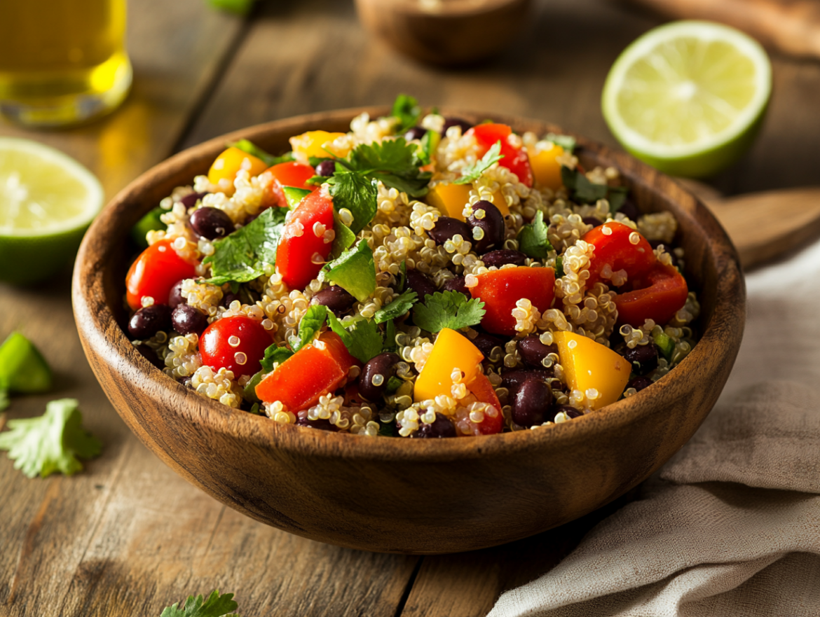 Quinoa and Black Bean Salad