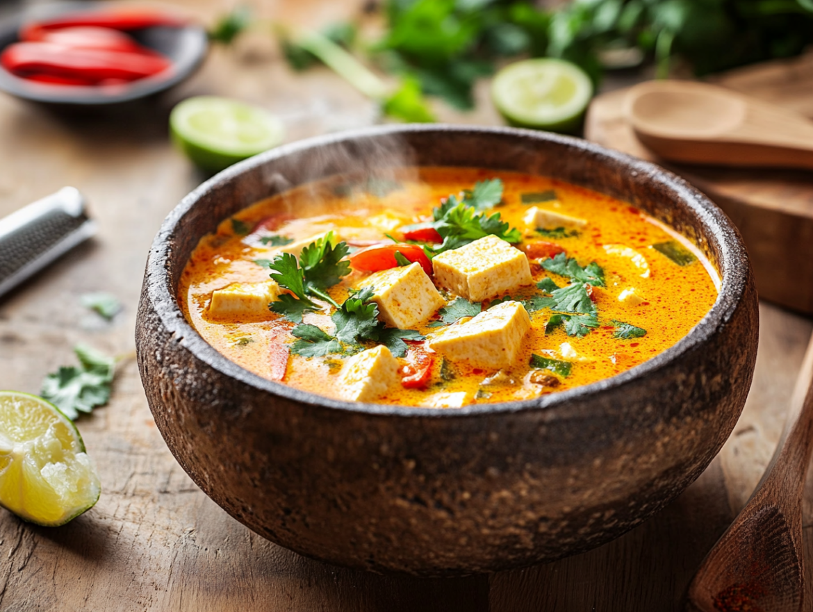 Thai Coconut Curry Soup