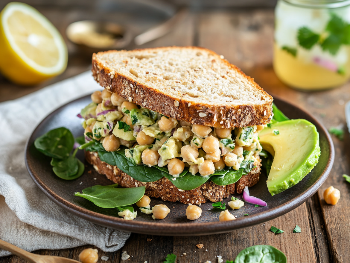 Vegan Chickpea Salad Sandwich