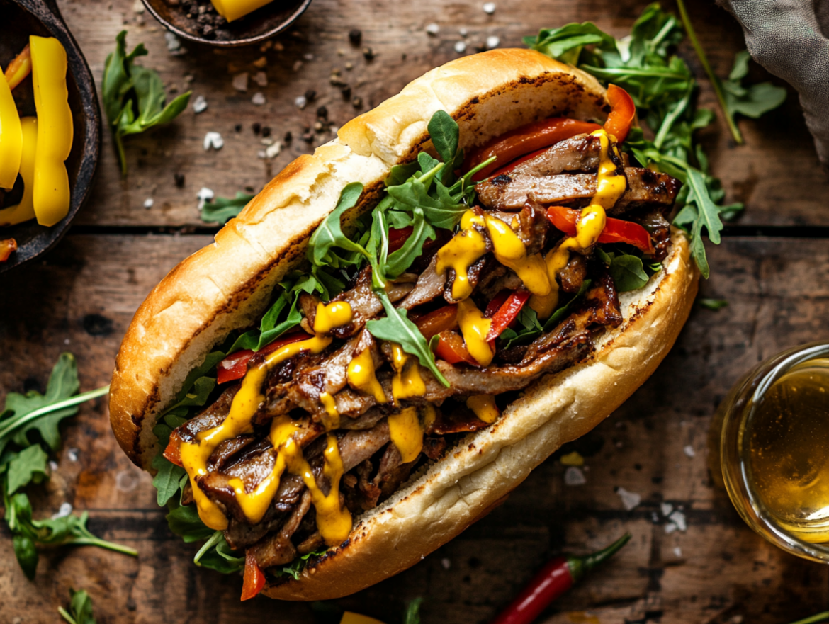Vegan Philly Cheesesteak