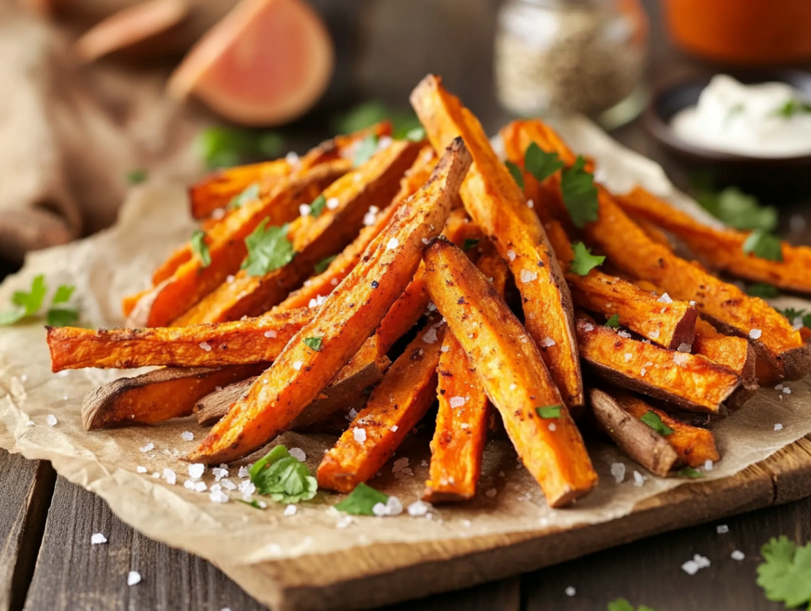 Crispy Baked Sweet Potato Fries