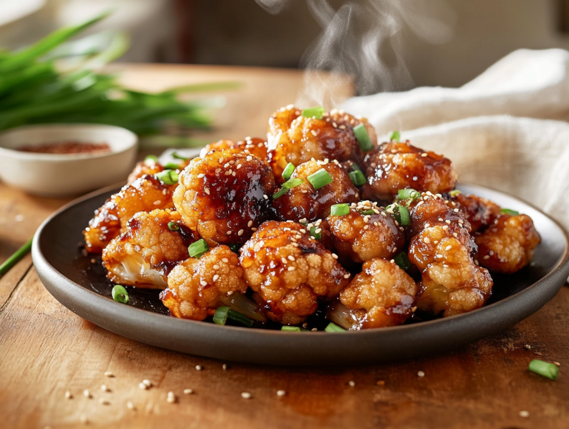 Crispy Sesame Cauliflower