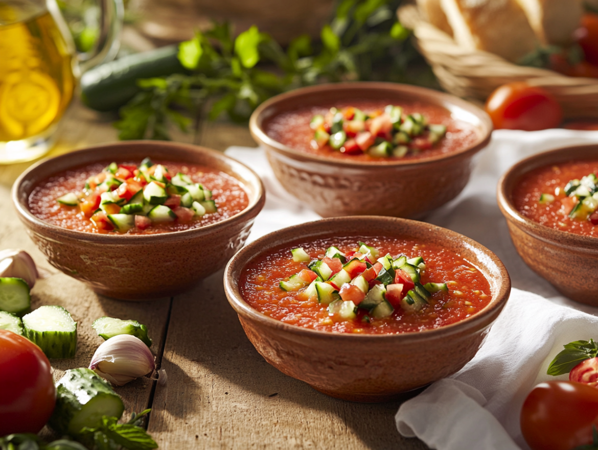 Classic Andalusian Gazpacho