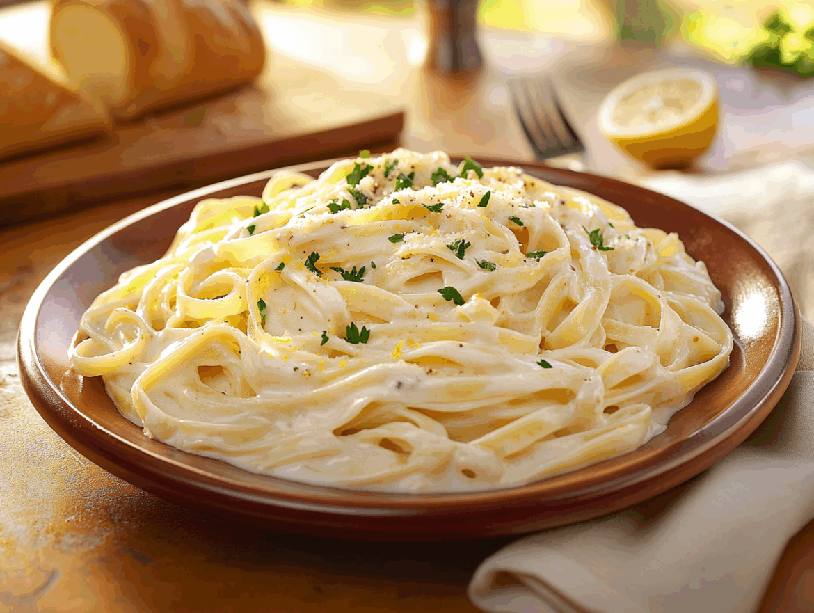 Vegan Fettuccine Alfredo