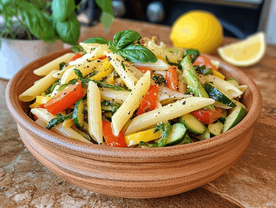 Vegan Pasta Primavera