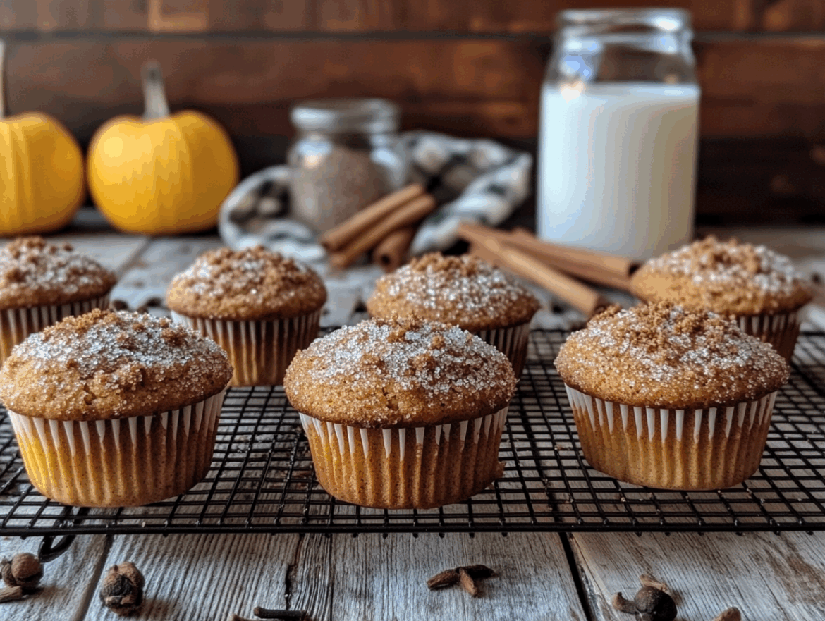 Vegan Pumpkin Spice Muffins