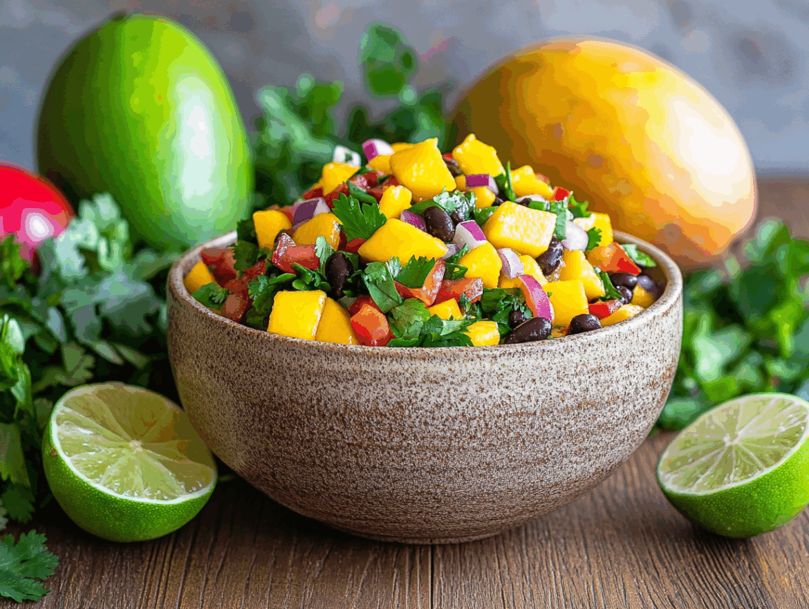 Mango and Black Bean Salad