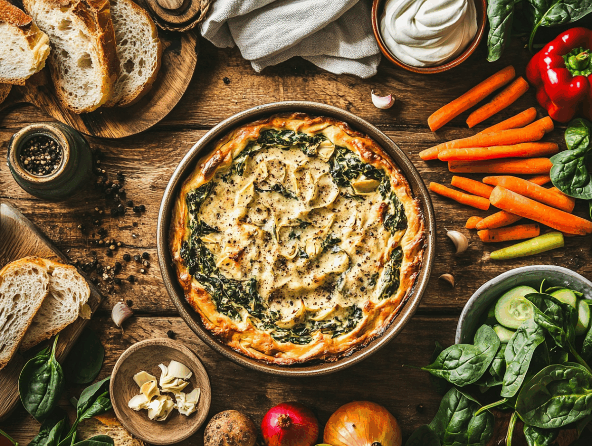 Vegan Spinach and Artichoke Dip